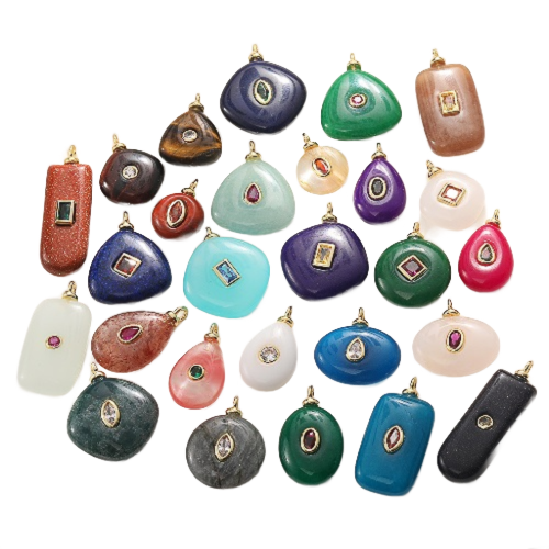 Natural Gemstone Pendant