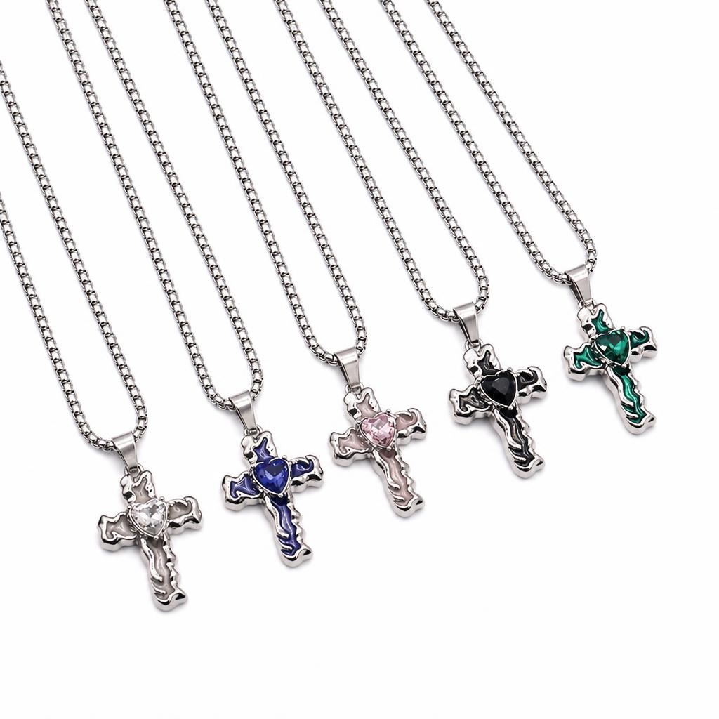 Chaîne en alliage de zinc Collier Pull