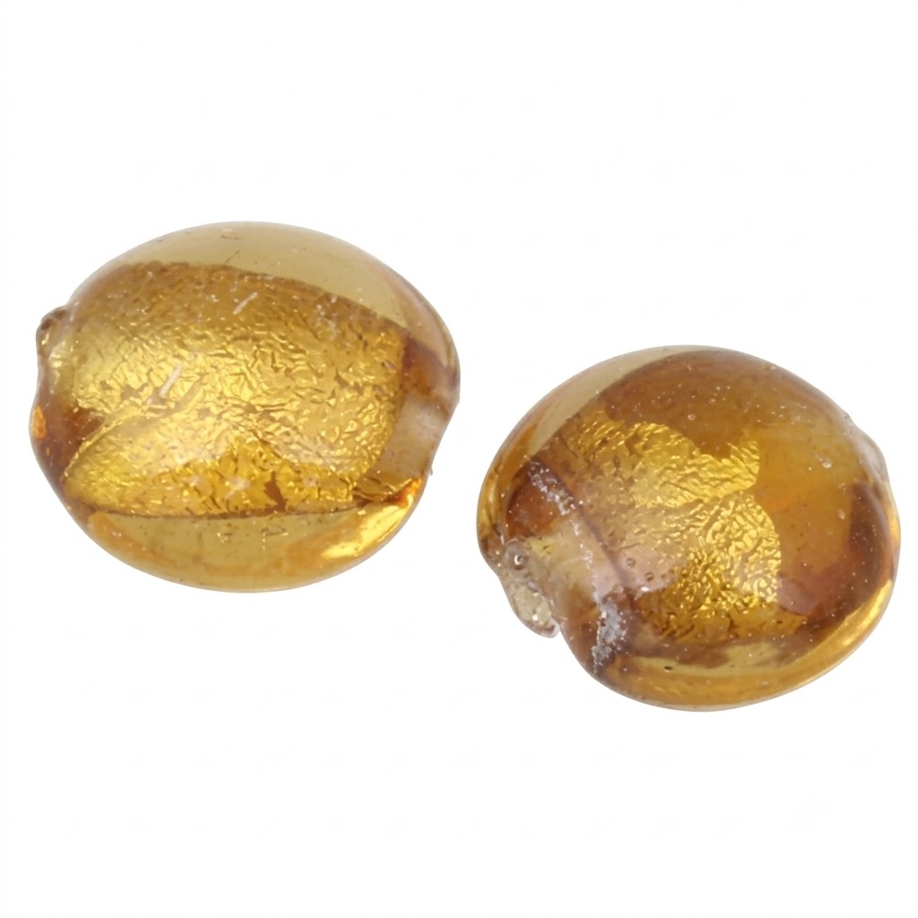 Coirníní Lampwork Óir Foil