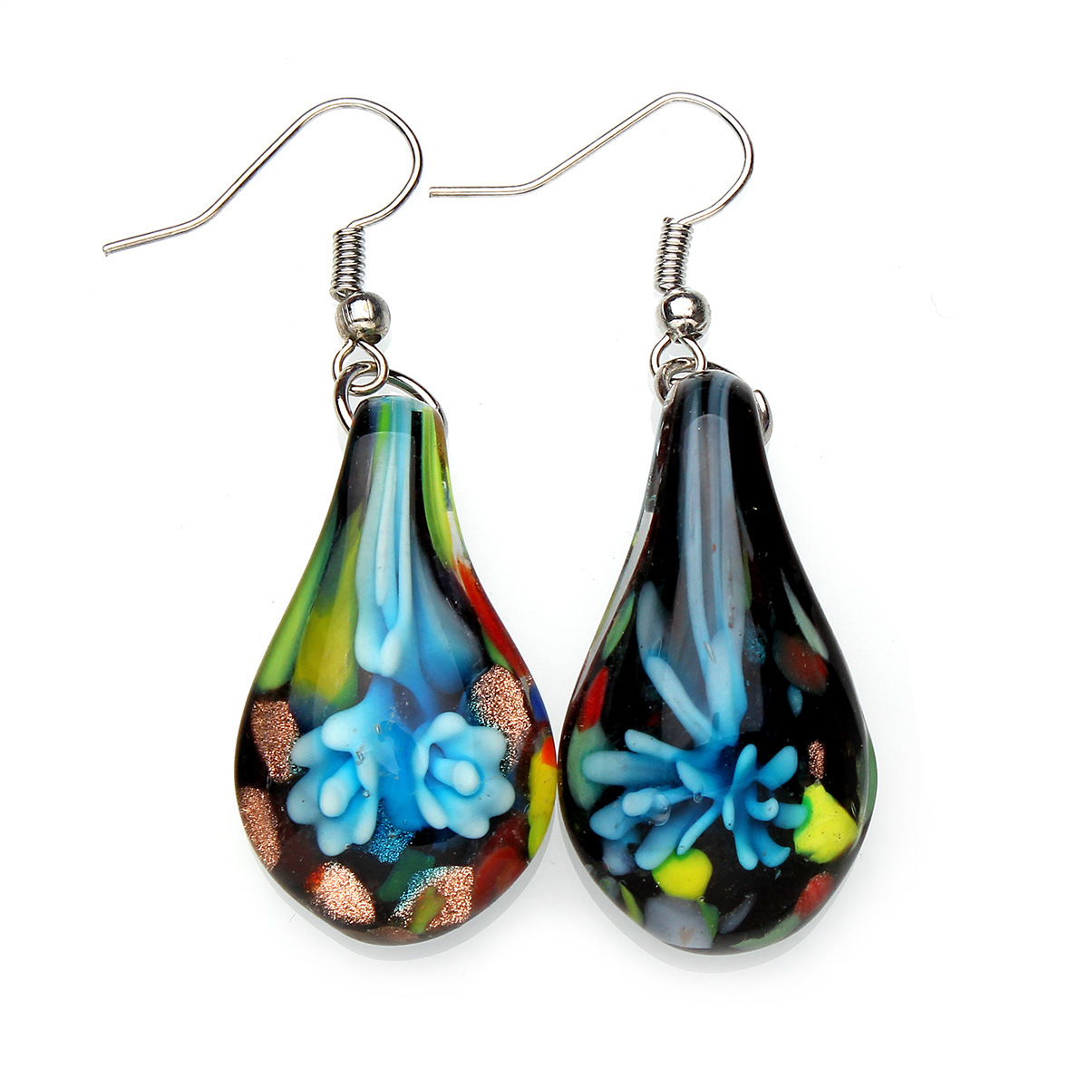 Bijoux boucle d'oreille Murano