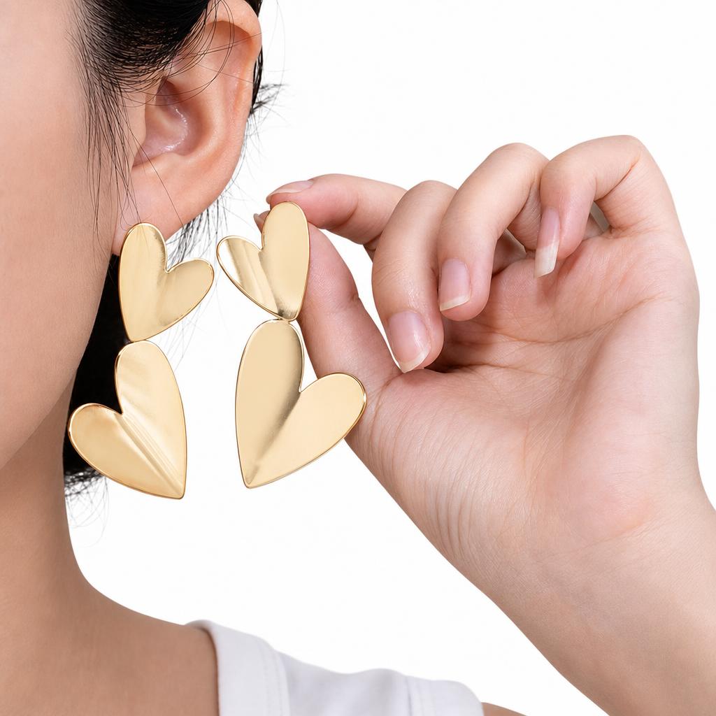 Boucle d'oreille Acier Titane