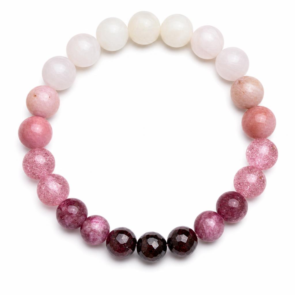 Brazalete Granate Natural