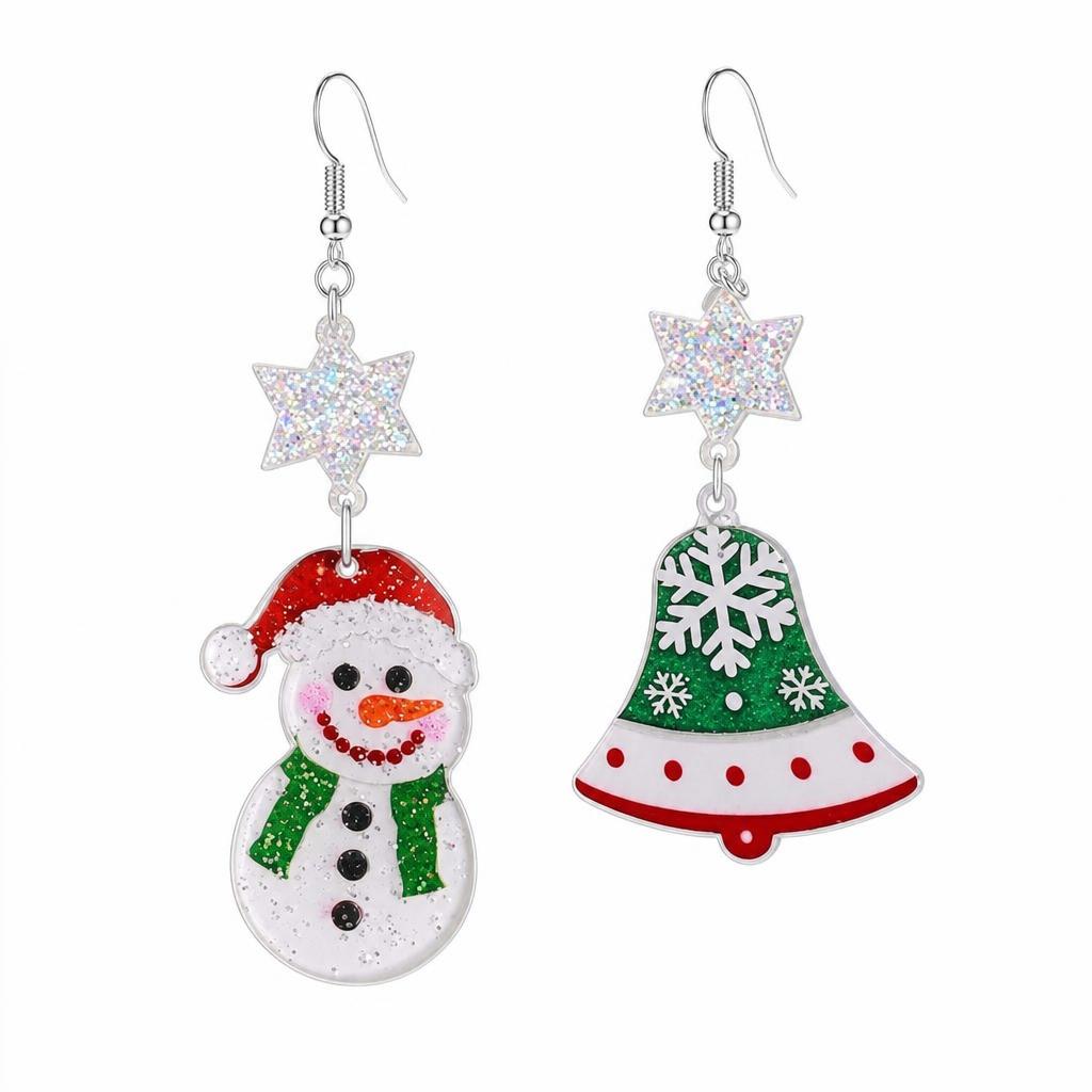 Boucles d'oreilles de Noël