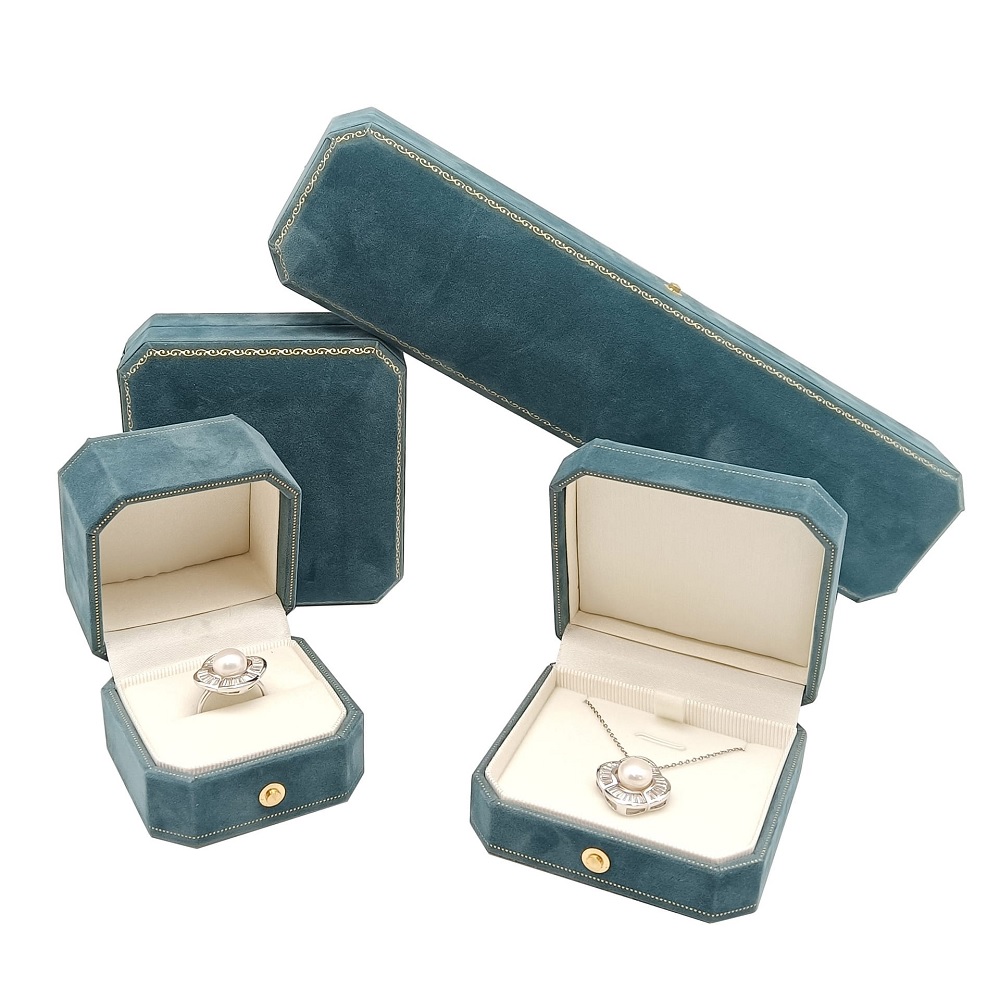 Velvet Jewelry Set Boxes