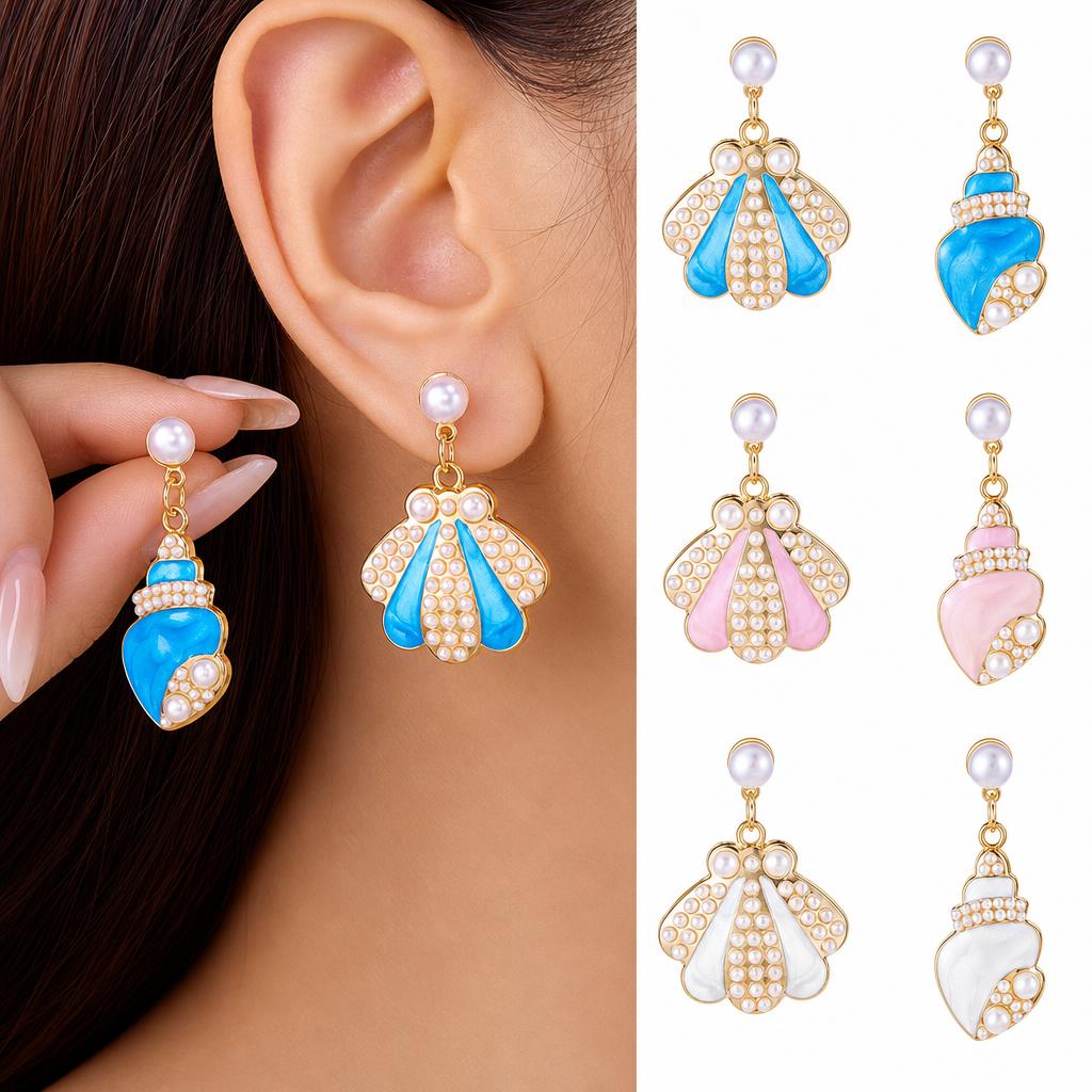 Boucles d'oreilles asymétriques
