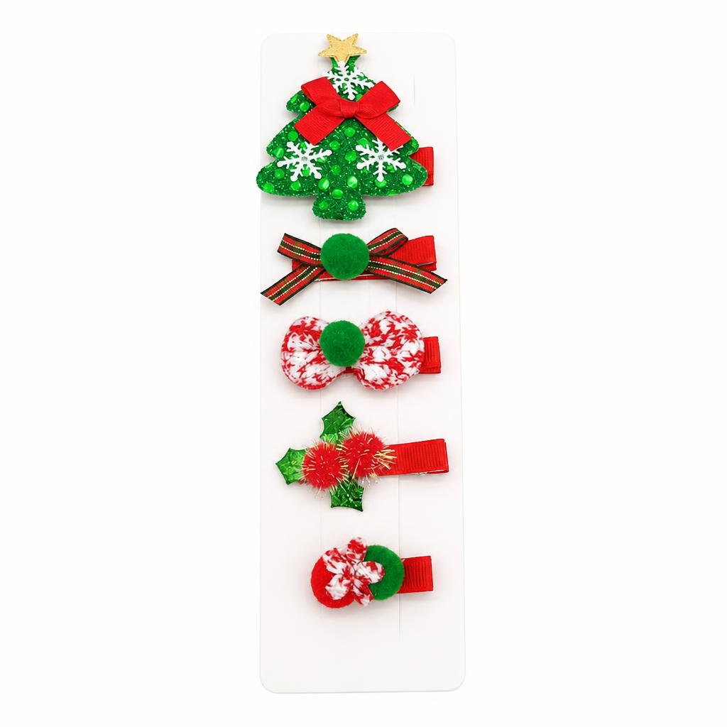 Clip para cabello de Navidad