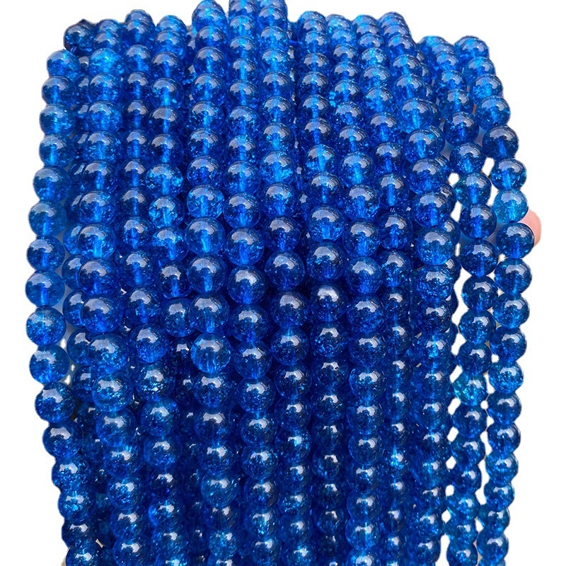 Perles quartz craquelé