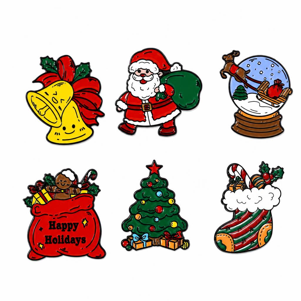 Broches de Navidad
