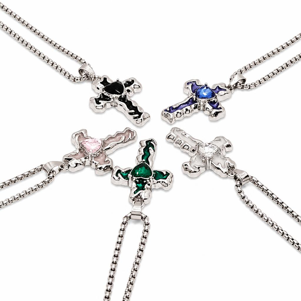 Chaîne en alliage de zinc Collier Pull