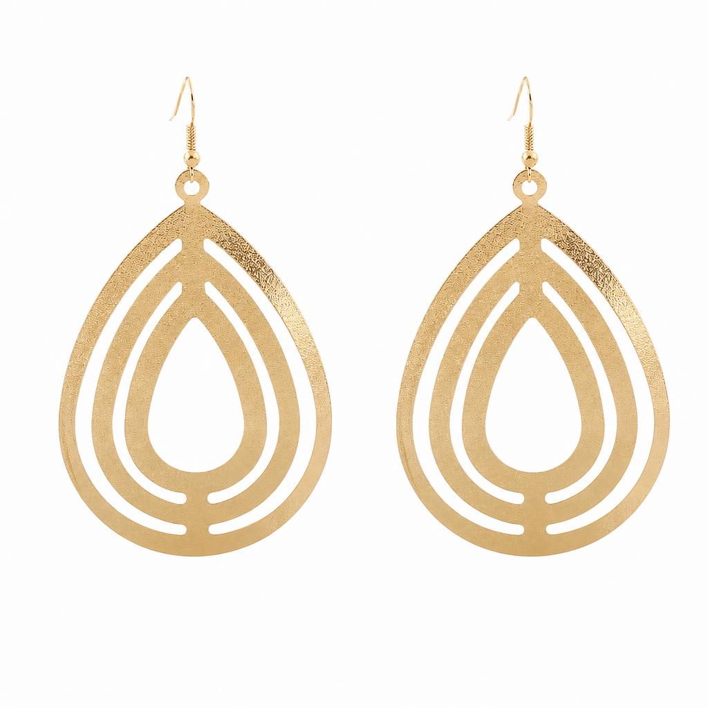 Boucles d'oreilles fer