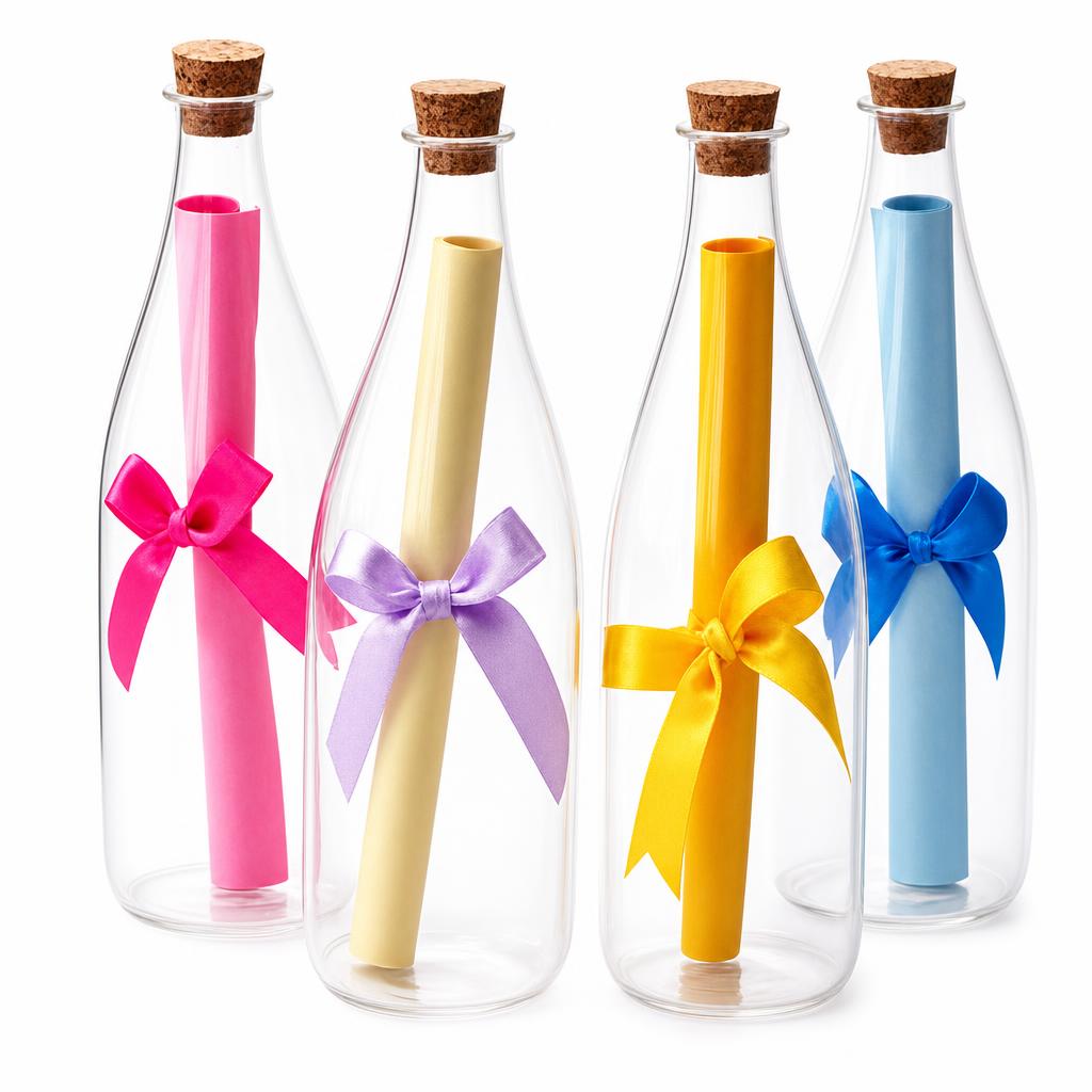Glas Wish Flaska