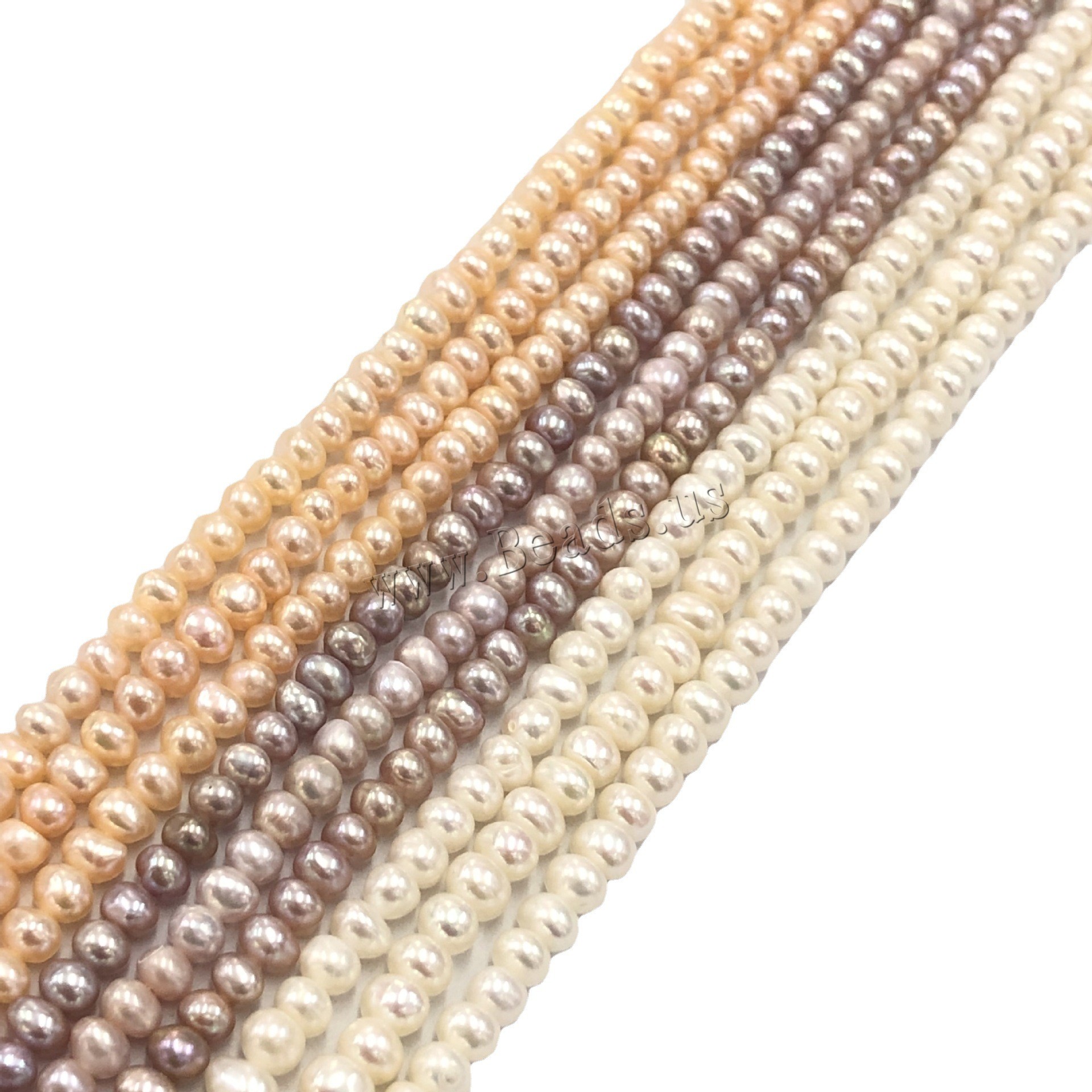 Knap ferskvandskulturperle Beads