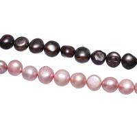 Burgonya Tenyésztett édesvízi gyöngy Gyöngyök, Édesvízi gyöngy, több színt a választás, 12-13mm, Naponta eladott Kb 14.5 inch Strand