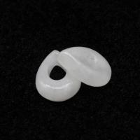 Jade Perlen, Burma Jade, Tropfen, poliert, DIY, weiß, 15*11*5mm, 10PCs/Tasche, verkauft von Tasche