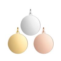 Stainless Steel Tag Charm 304 Stainless Steel polished fashion jewelry & Unisex Sold By Bag