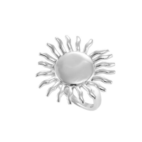 Ring Finger ze stali nierdzewnej, Stal nierdzewna 304, obyty, biżuteria moda & dla obu płci & różnej wielkości do wyboru, oryginalny kolor, sprzedane przez PC