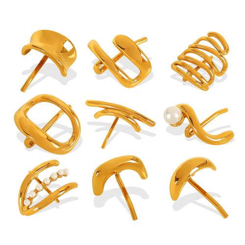 Hair Bands 304 Stainless Steel 18K gold plated fashion jewelry & for woman Sold By PC