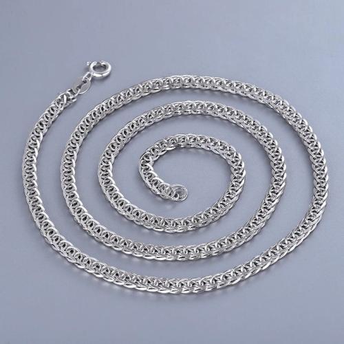 925 Sterling Silver Necklace Chain chopin chain Sold By PC