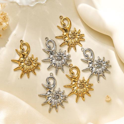 Acciaio inossidabile Animal Ciondoli, 304 acciaio inox, Cavalluccio marino, placcato, DIY, nessuno, 10PC/borsa, Venduto da borsa