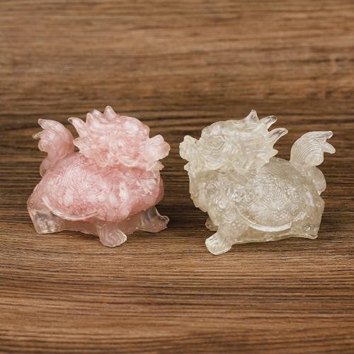 Gemstone Decoration with Resin epoxy gel Animal Sold By PC