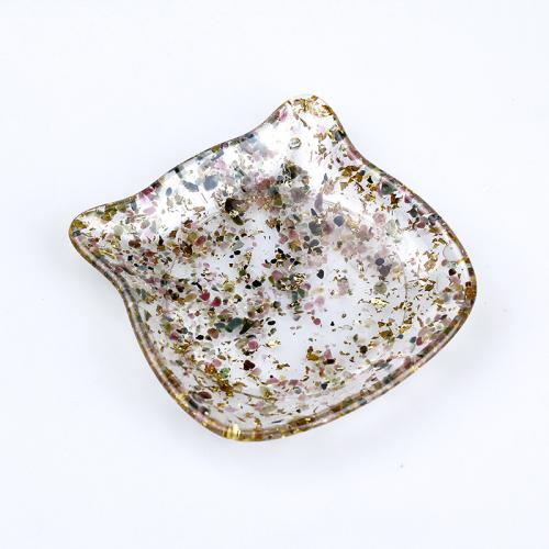 Gemstone Decoration with Resin epoxy gel Cat Sold By PC