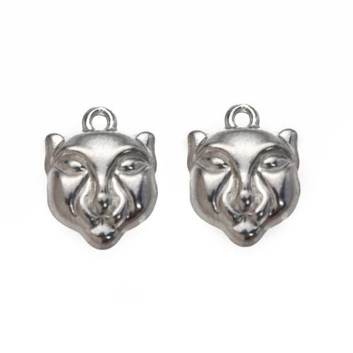 Ciondoli gioielli in acciaio inox, 304 acciaio inox, DIY, nessuno, 9.75x3.42x12.86mm, Venduto da PC