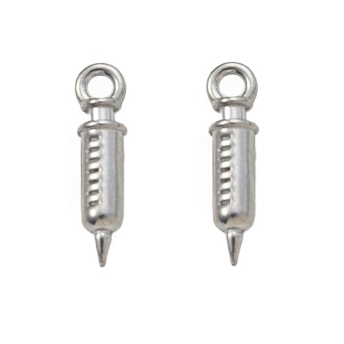 Ciondoli gioielli in acciaio inox, 304 acciaio inox, DIY, nessuno, 3.27x3.26x16.04mm, Venduto da PC