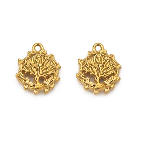 Stainless Steel Pendants 304 Stainless Steel Round DIY & hollow Sold By PC