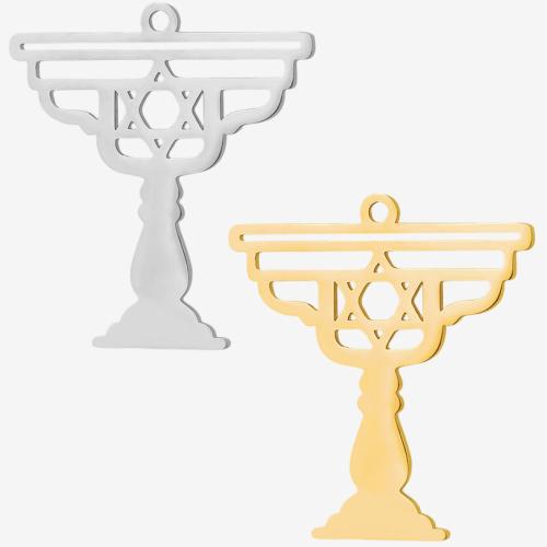 Stainless Steel Pendants 304 Stainless Steel plated DIY & hollow Sold By Bag