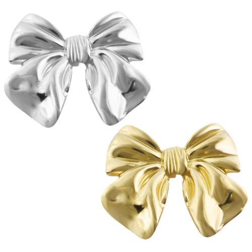 Nerezová ocel Šperky Přívěsky, 304 Stainless Steel, Bowknot, DIY, více barev na výběr, 10PC/Bag, Prodáno By Bag