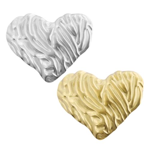 Přívěsky srdce z nerezové oceli, 304 Stainless Steel, á, DIY, více barev na výběr, 10PC/Bag, Prodáno By Bag