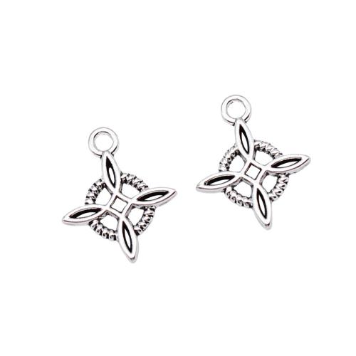 Zinc Alloy Hollow Pendants plated DIY Sold By Bag