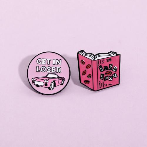 smalt Brož, Zinek, unisex & různé styly pro výběr, černý, Prodáno By PC