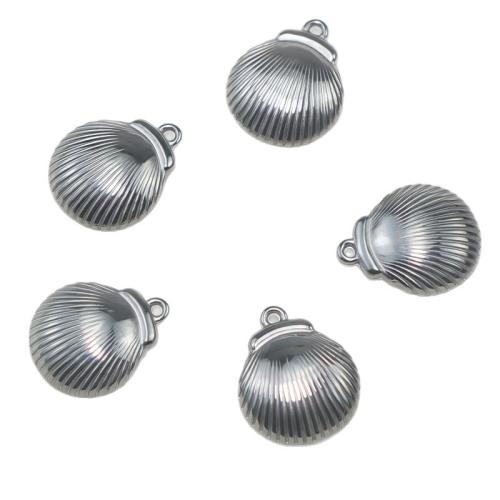 Zinc Alloy Animal Pendants 304 Stainless Steel Shell silver color plated DIY silver color Sold By PC