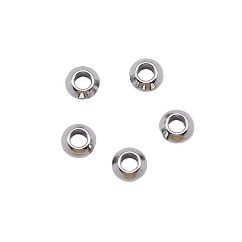 Zinc Alloy Spacer Beads plated DIY Sold By Bag