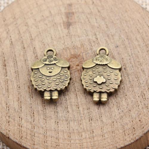 Zinc Alloy Animal Pendants plated DIY Sold By PC
