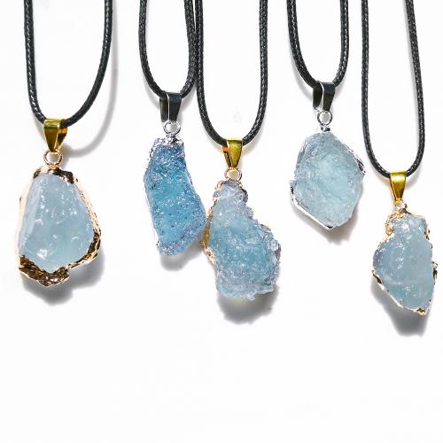 Colgantes de Gemas, Piedras preciosas, con aleación de zinc, chapado en color dorado, Bricolaje, Color aleatorio, 20x30mm, Vendido por UD