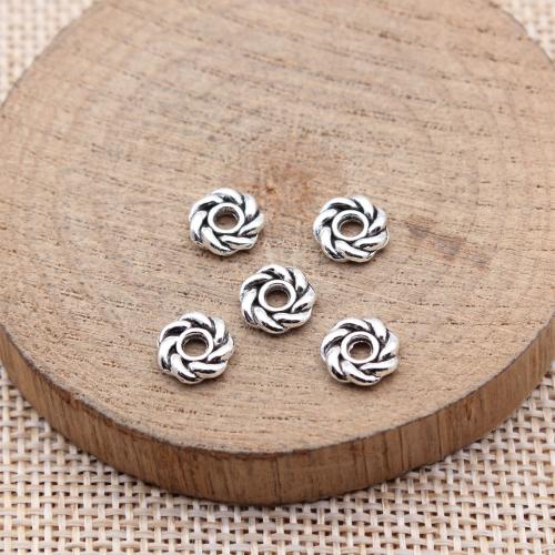 Zinc Alloy Spacer Beads Flower plated DIY Sold By Bag