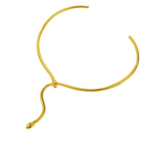 Collar Necklace 304 Stainless Steel 18K gold plated fashion jewelry & for woman Sold By PC