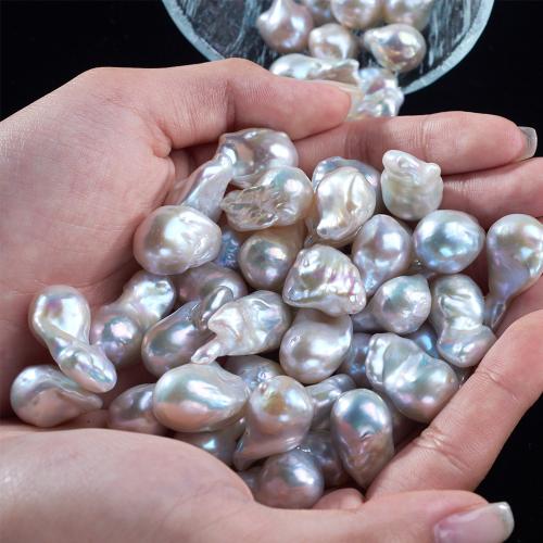 Cultured Baroque Freshwater Pearl Beads DIY u5bbdu7ea614-15mmu957fu7ea620-22mm Sold By PC