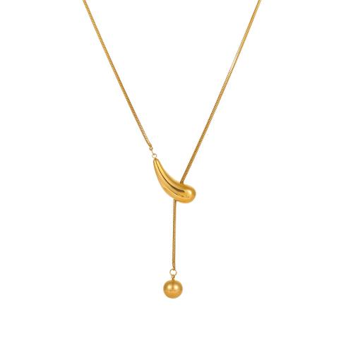 Stainless Steel Jewelry Necklace 304 Stainless Steel plated fashion jewelry & for woman Sold By PC