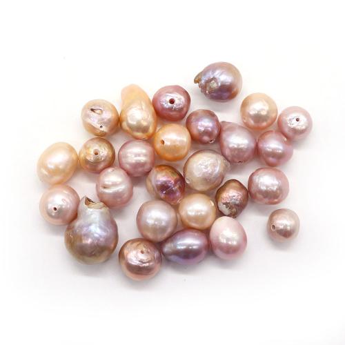 Perla Barroca Freshwater, Perlas cultivadas de agua dulce, Irregular, Bricolaje, Púrpura, 8x8mm-11x16mm, Vendido por UD