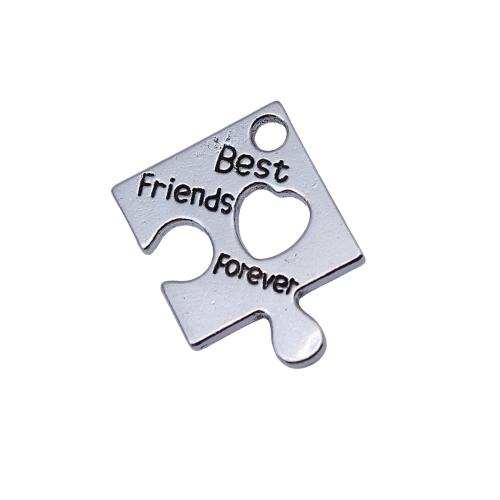 Pingentes de liga de zinco, banhado, DIY, 10PCs/Bag, vendido por Bag