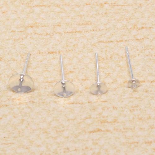 925 Sterling Silver naušnica post, možete DIY & različite veličine za izbor, više boja za izbor, Prodano By par