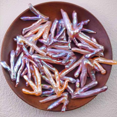 Cultured No Hole Freshwater Pearl Beads Baroque DIY 25-30mm Sold By Strand