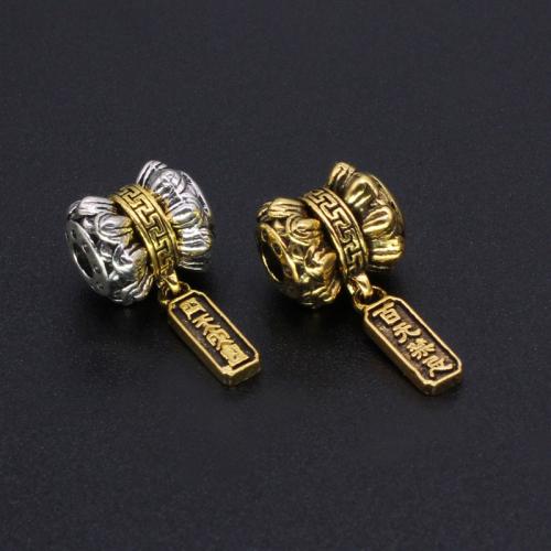 Zinc Alloy Spacer Beads gold color plated DIY Sold By Bag