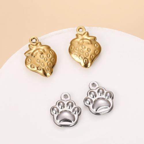Stainless Steel Pendants 304 Stainless Steel plated fashion jewelry Sold By Bag