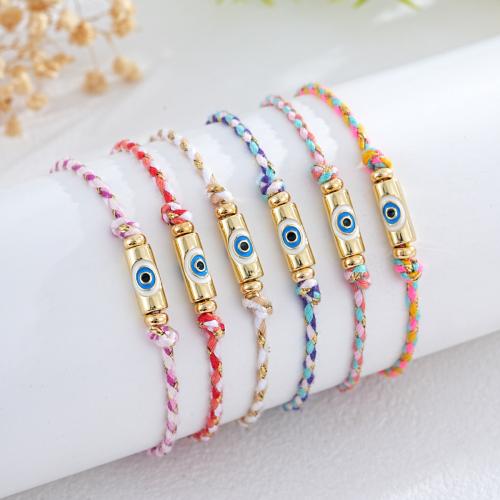 Evil Eye Schmuck Armband, Zinklegierung, goldfarben plattiert, Modeschmuck, keine, verkauft von PC