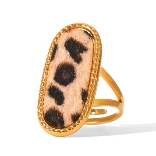 Ring Finger ze stali nierdzewnej, Stal nierdzewna 304, ze końskie włosów, Pozłacane 18K, biżuteria moda & dla kobiety & pusty, sprzedane przez PC