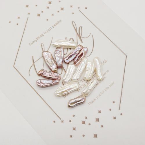 Cultured No Hole Freshwater Pearl Beads Baroque DIY Sold By PC